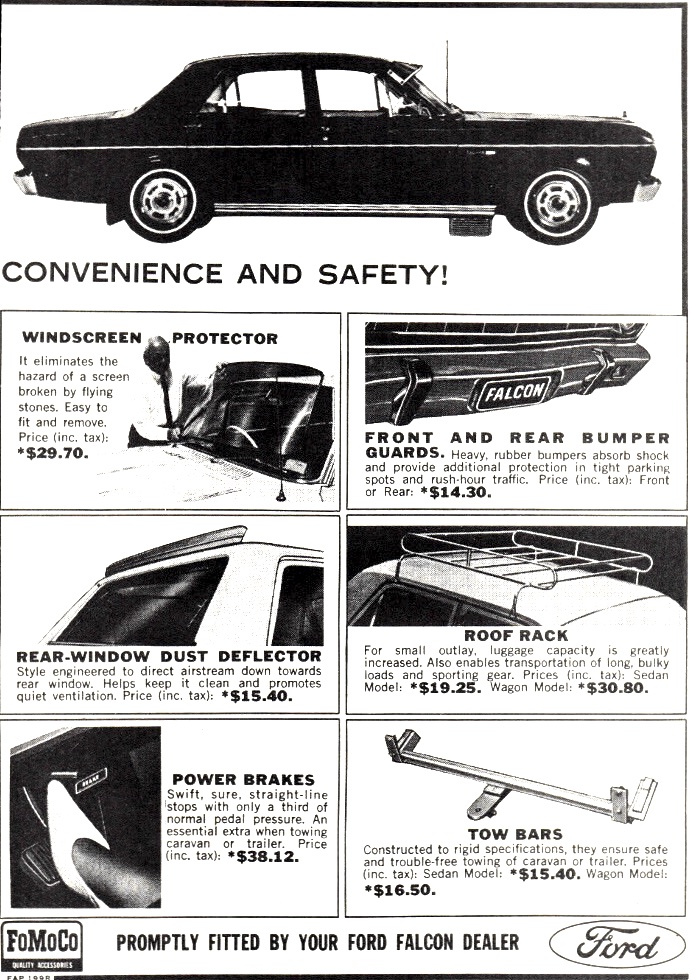 1967 Ford XR Falcon Accessories 2